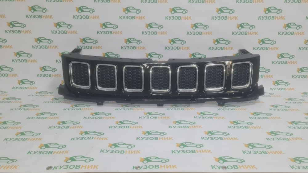 Решітка радіатора Compass Jeep 17-21 решетка радиатора бампера Джип Компас Компасс