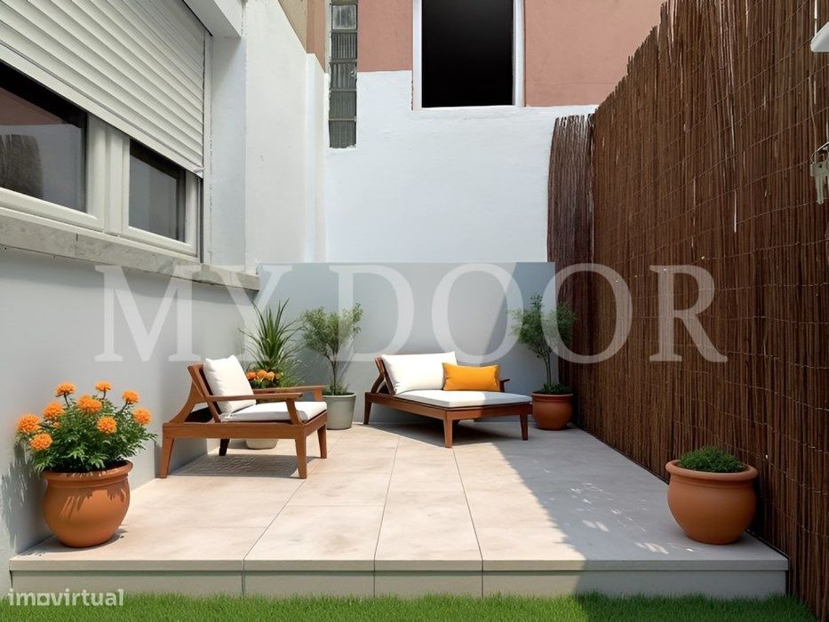 Apartamento T1 - Moscavide - Remodelado - Rés-do-Chão c/ Terraço