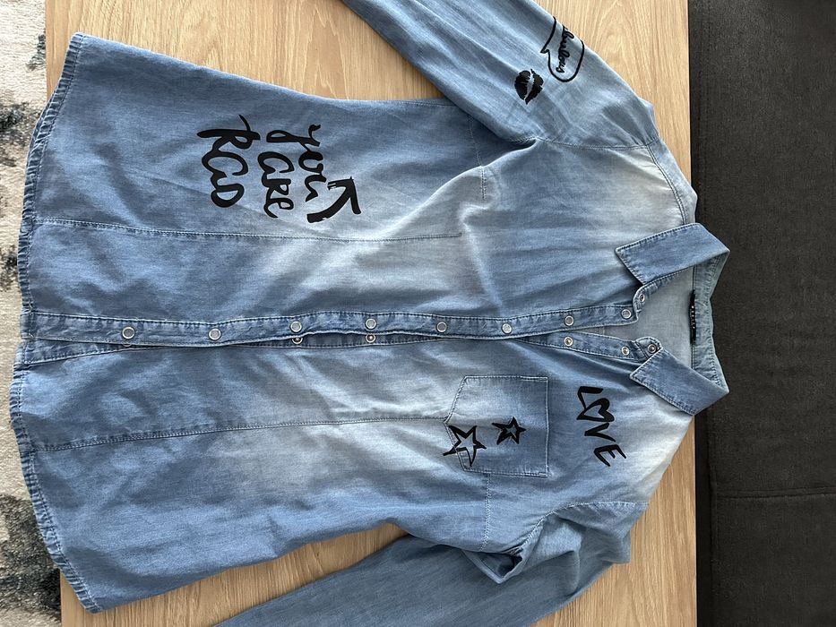 Bluza jeansowa damska