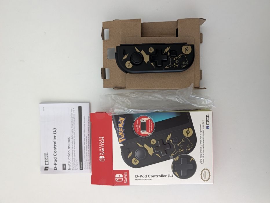 Comando joy-con Hori Pokémon pikachu Switch