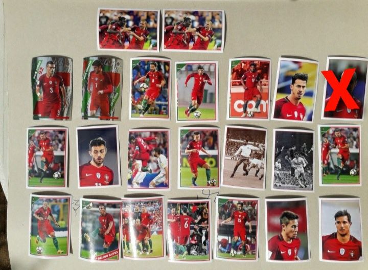 Lot 22 Stickers 2016 Previous Collection – National Football Team – Hunger to Win