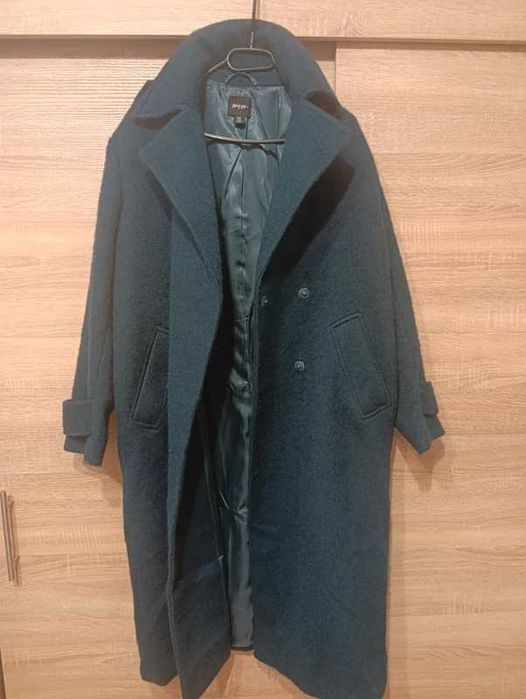 Płaszcz damski 36 z domieszką wełny