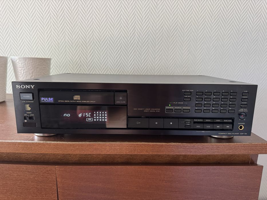 Odtwarzacz cd Sony Cdp-791