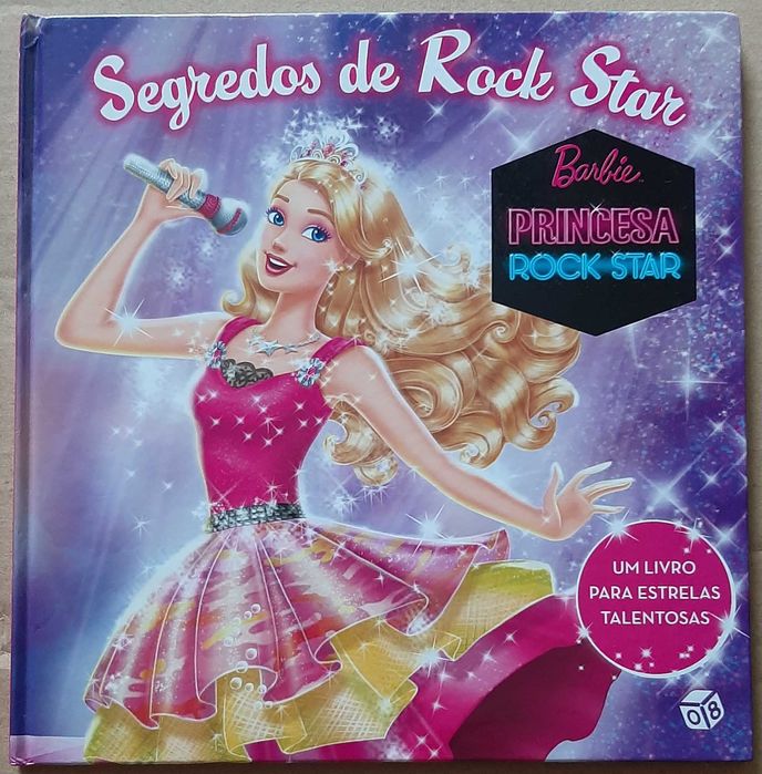 Livro - Barbie - Segredos de Rock Star