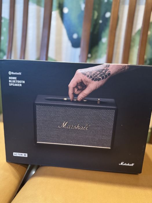 Najnowsza generacja Głosnik marshall acton III nowy czarny