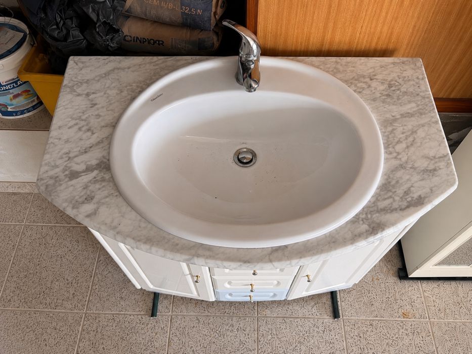 Conjunto de móveis de casa de banho – 3 peças