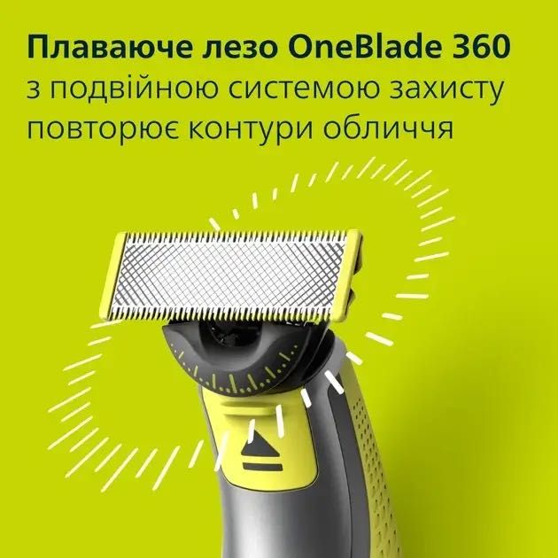 Тример Philips OneBlade 360 Face+Body QP2834/31 НОВІ.Запаковані