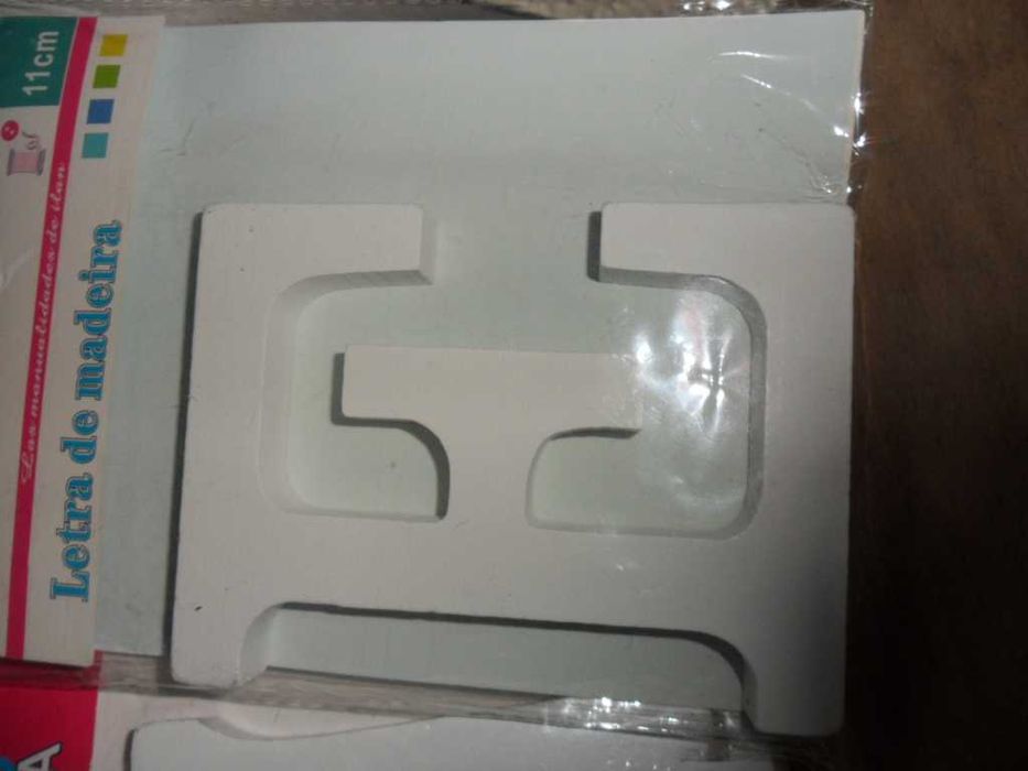 Conjunto de 3 Letras Madeira