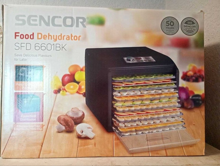 Електросушка для фруків та овочів Sencor SFD 6600BK