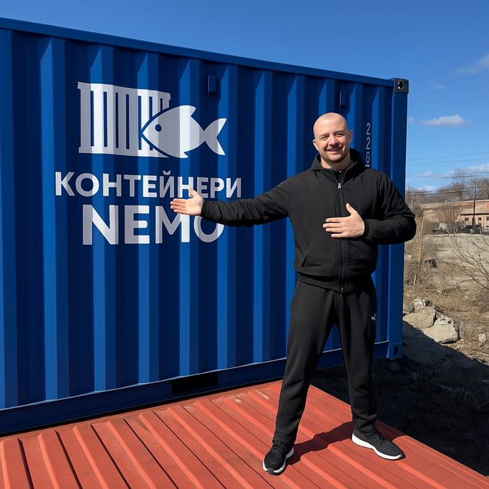 Морський контейнер 20 футів + 40 футів / Київ / Справжні фото