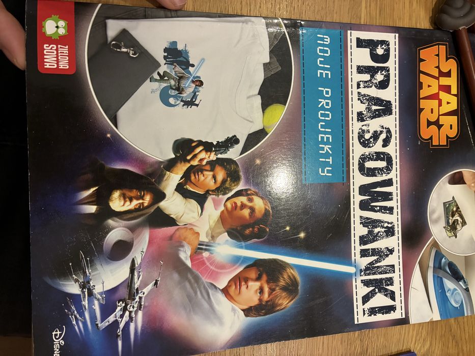 Prasowanki na ubrania z motywami z pierwszej trylogi STAR WARS