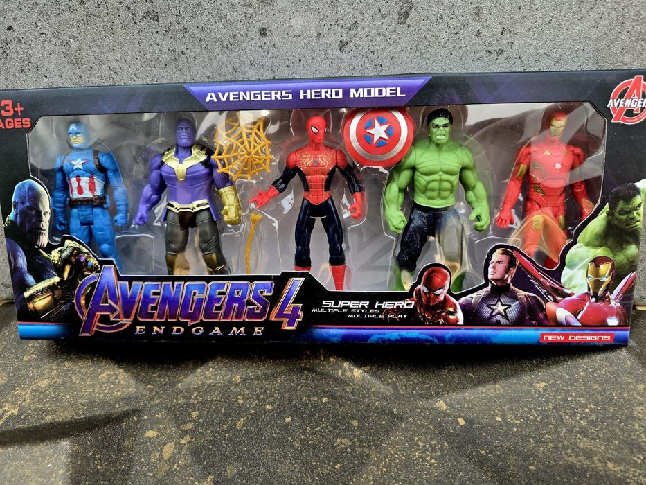 Super zestaw figurek figurki Avengers dla dzieci nowe