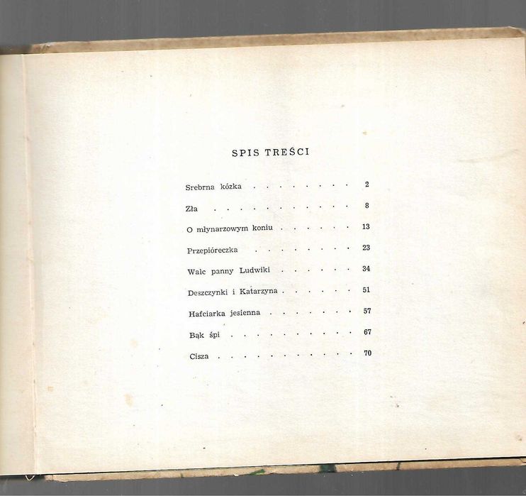 Srebrna kózka Januszewska 1963 wierszyki