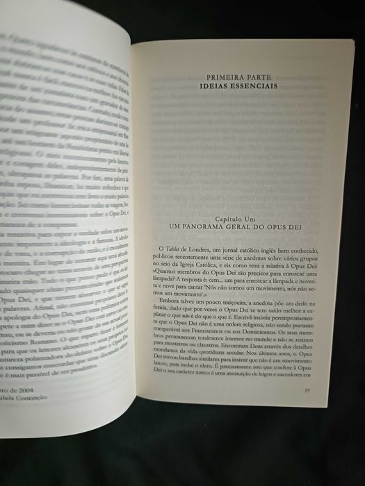 Livro "Opus Dei" de John L. Allen. Jr.