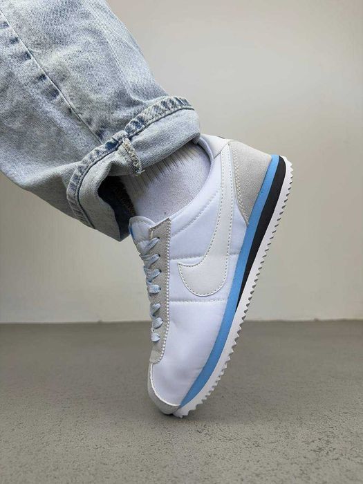 Кросівки Nike Cortez Textile Summit White Blue premium