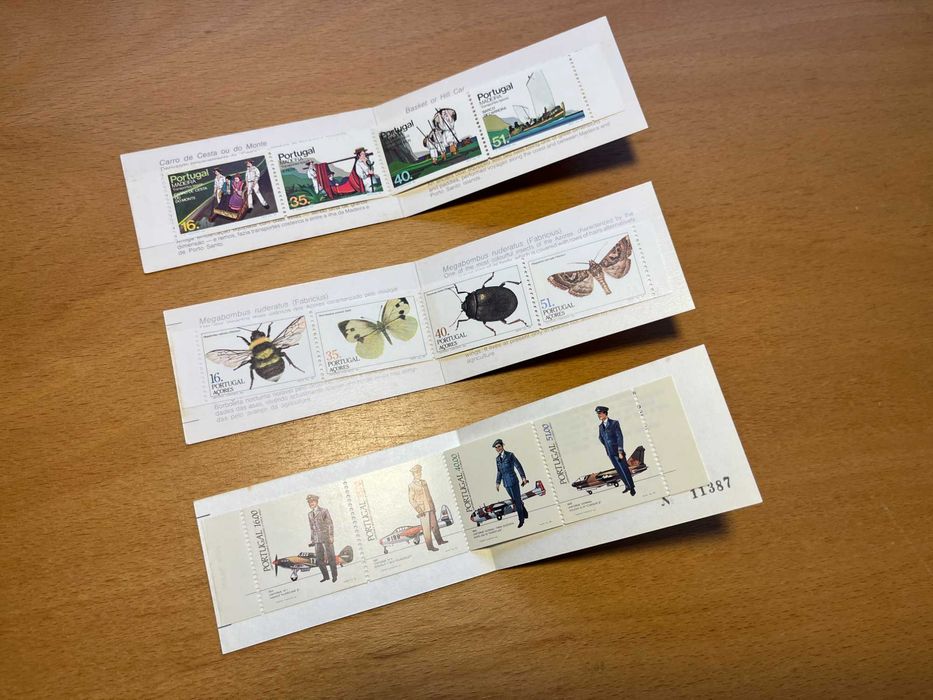Filatelia - Booklets / Cadernetas Portugal - Anos 1981 a 2001