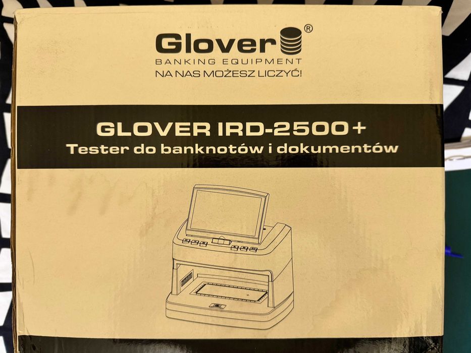 Tester do banknotów i dokumentów Glover IRD 2500+