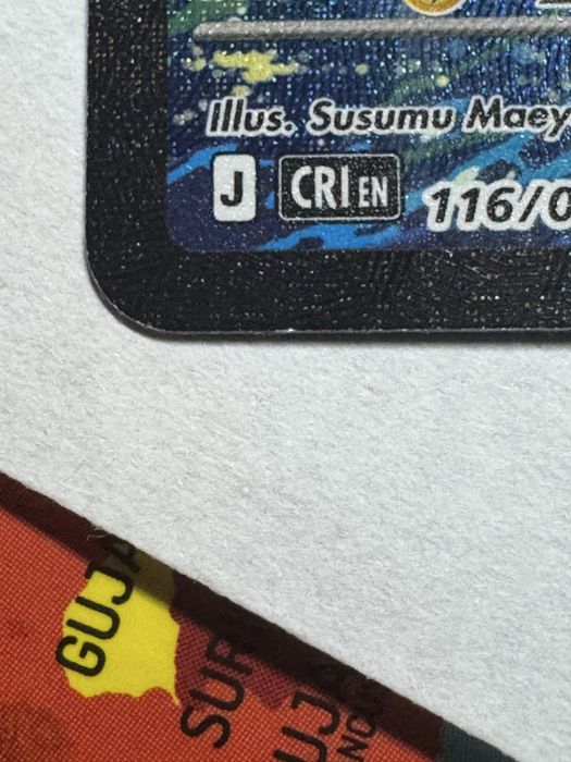 Rzadka karta pokemon mega greninja ex sar cri(116)