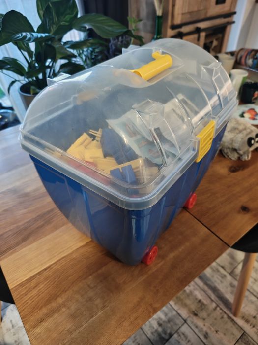 Klocki konstrukcyjne 3D Top Express 375 el. W kuferku Jak nowe
