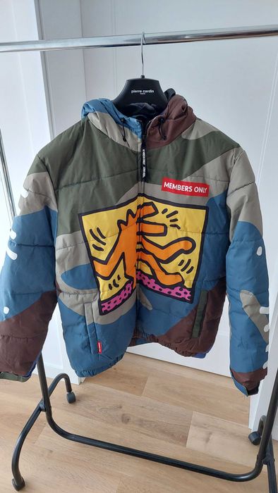 Kurtka zimowa K.Haring members only r.M/L