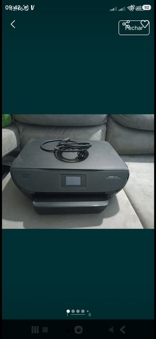 Impressora hp a funcionar