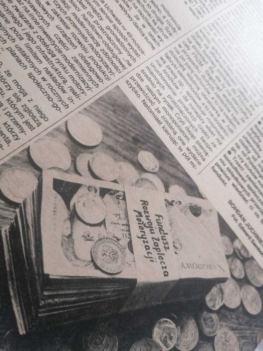 Gazeta MOTOR 1981 nr 38 łada maluch Fiat 125p PRL antyk klasyk