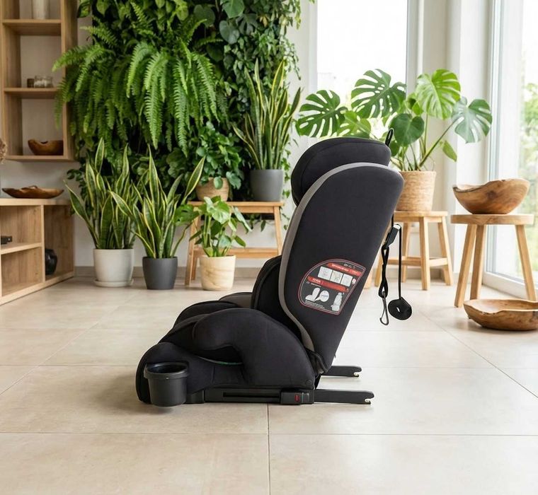 Fotelik Samochodowy 9-36 kg 76-150 cm ISOFIX Regulowany Dla Dziecka