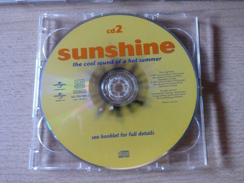 Sunshine 2xCD - US3 Diana Krall Herbie Hancock Al Jarreau Nina Simone Miles Davis Billie Holiday Stan Getz Chet Baker Dizzy Gillespie Isley Brothers
