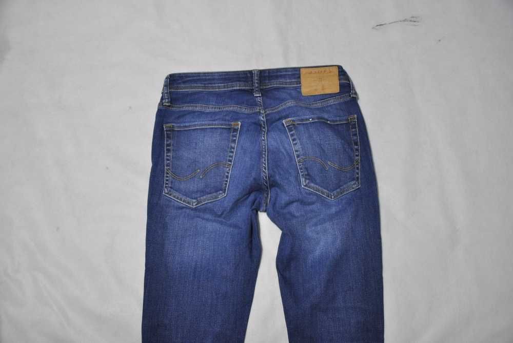 JACK & JONES M 84cm 32/32 męskie spodnie jeansowe skinny slim stretch s10v