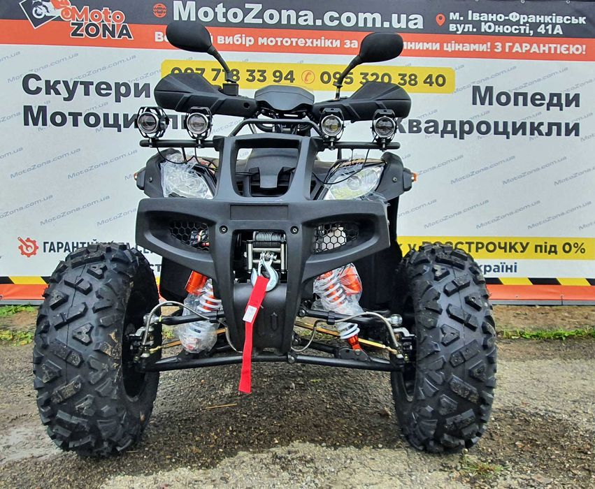 Квадроцикл Hummer 250cc TRX 2025 Black на Кардані! +Лебідка +Доставка!