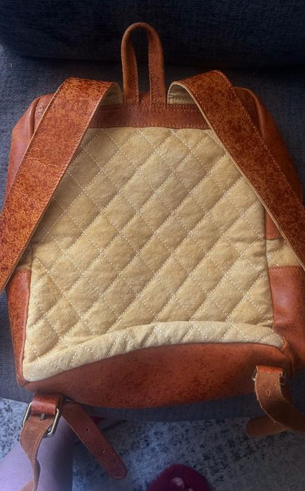 Кожаный рюкзак 35×30×10