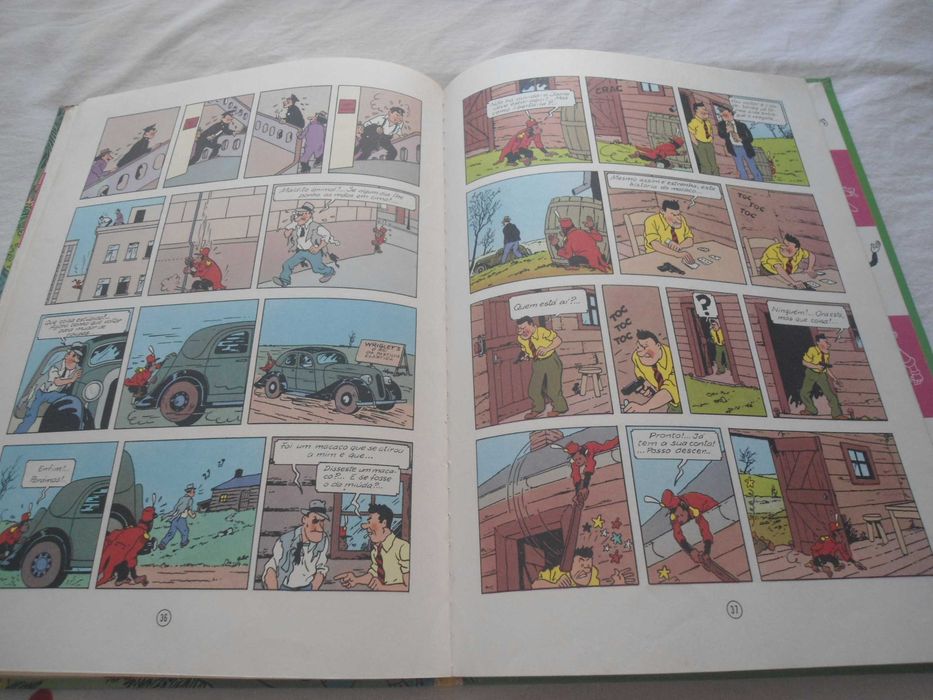 A Erupção do Karamako (2º episódio) por Hergé