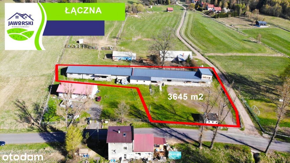 Hala, magazyn w Łącznej gm. Mieroszów