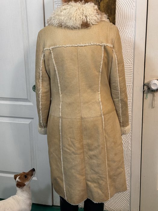 Дублянка жіноча світлого кольору длинна