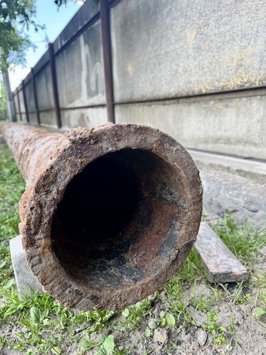 каналізаційна чугунна труба 6шт