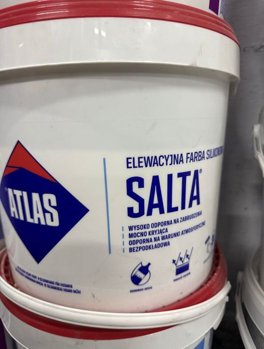 SALTA 10 KG Elewacyjna farba sylikonowa