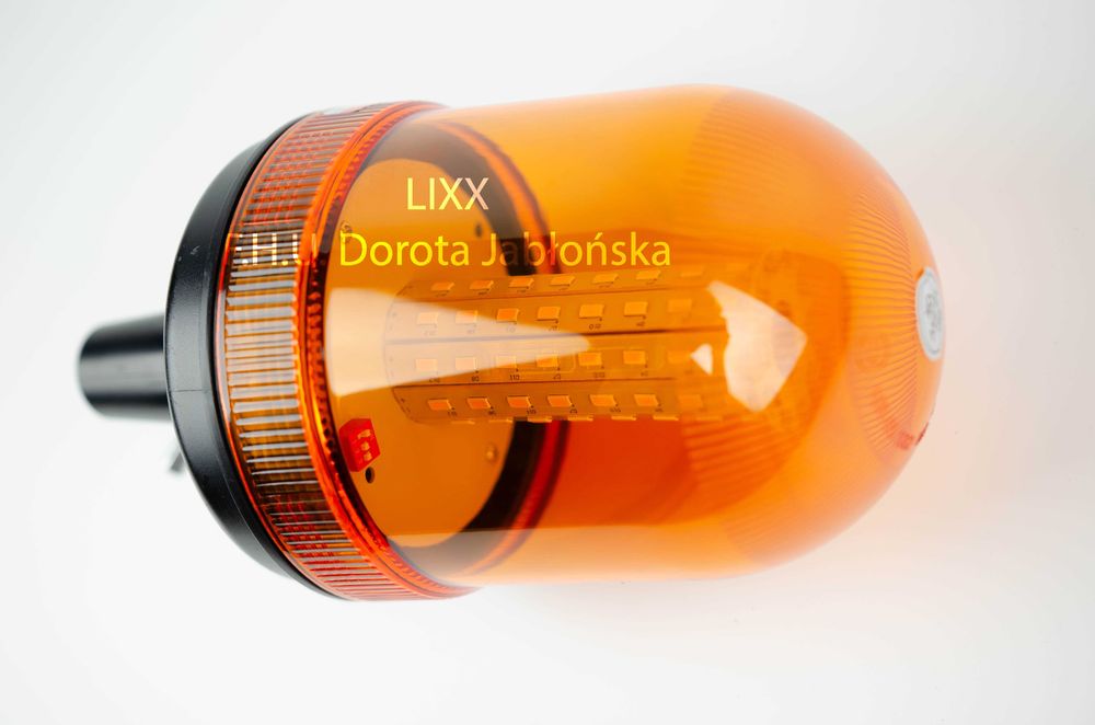 Stroboskop kogut 80 LED Trzpień Lampa BŁYSKOWA POMARAŃCZOWA 12V 24V