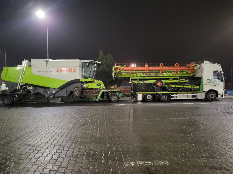 Transport claas tucano, avero 240, 160, 320,340,420,430,440,450,570