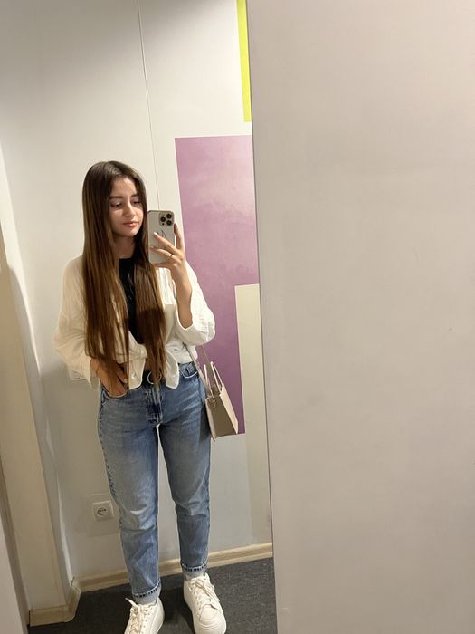 Джинси мом від зара