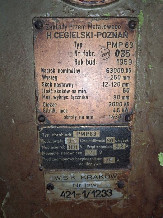 Prasa mimośrodowa
