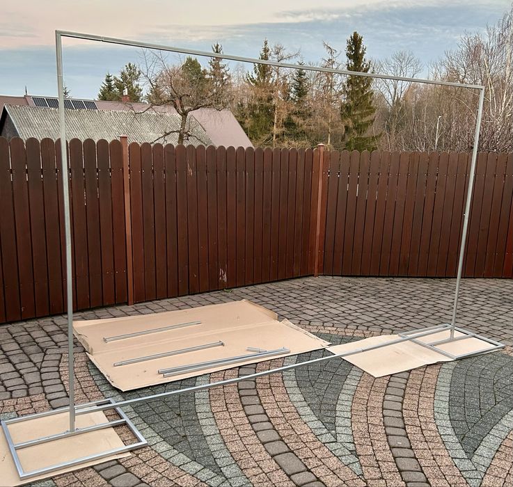 Stelaż łuki ścianka sztyca 5w1