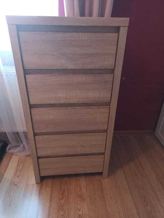 Komody BRW Kaspian dąb sonoma