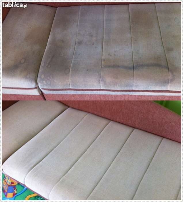 Czyszczenie Pranie dywanów tapicerki narożnika rogówki kanapy mebli