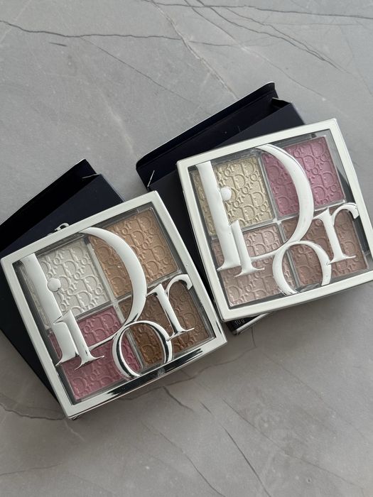 Палетка хайлайтерів та румʼян діор dior