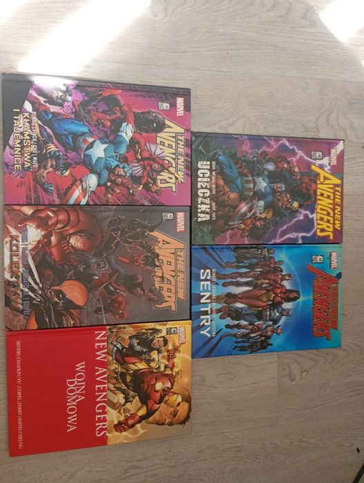 New Avengers (Mucha Comics) KOMPLET Tomy 1-5