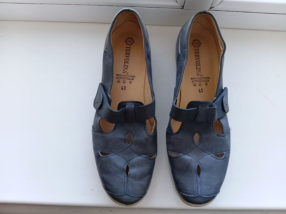 Нат.шкіра Сліпони Туфли розмір 41-42