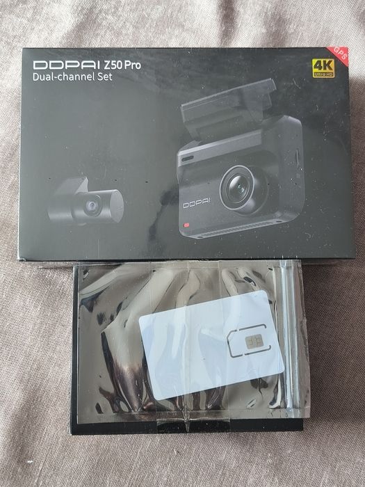Wideorejestrator DDPAI Z50Pro Dual Cloud Box 4K GPS