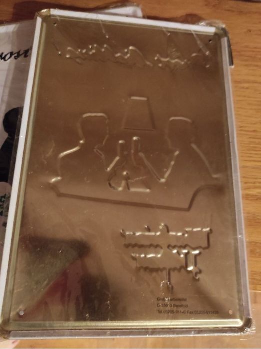 blaszany szyld reklama