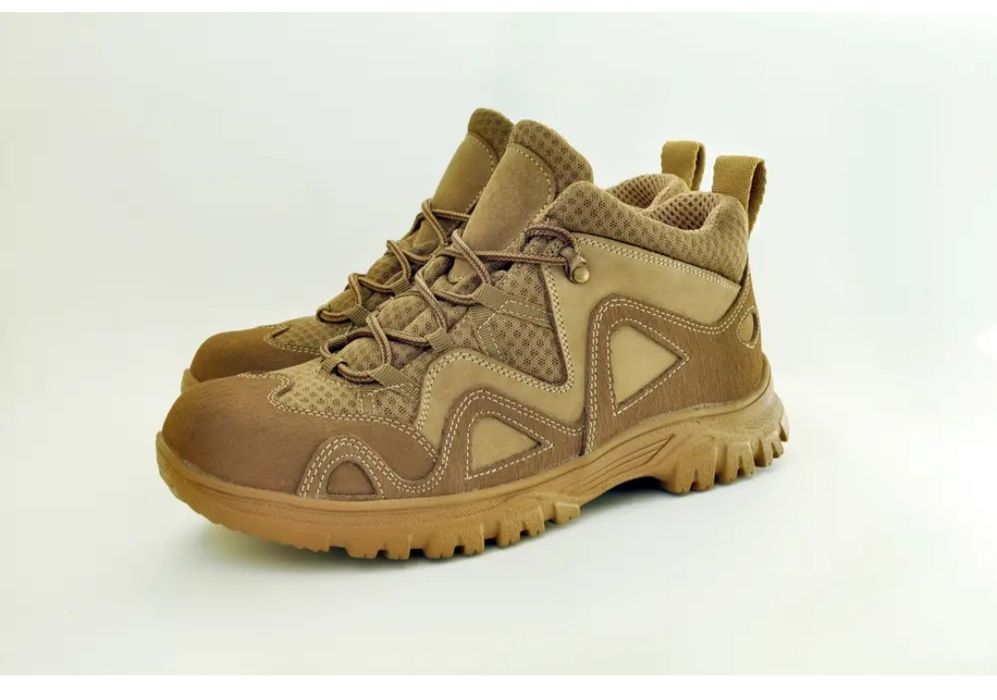 Кросівки тактичні літні Carbon мілітарі сітка койот