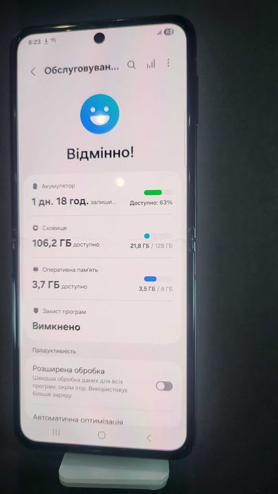 Samsung FLIP3 GREEN 128G ГАРАНТІЯ 0706-6